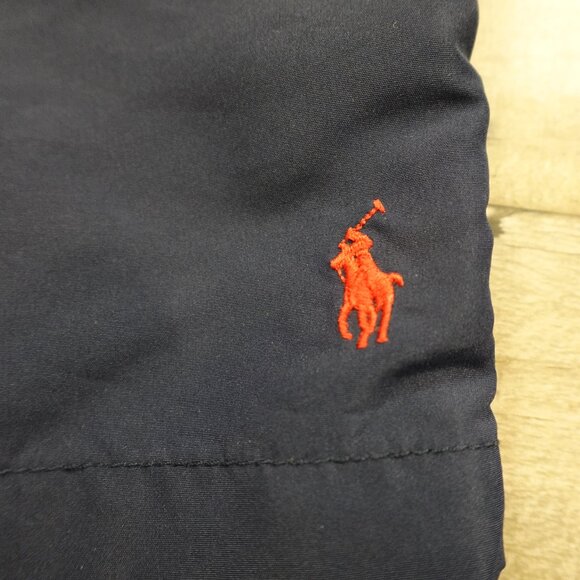 Polo Ralph Lauren Swim Trunks Boys’ Medium 10/12 Navy 5” Inseam Mesh Lined - Picture 2 of 13